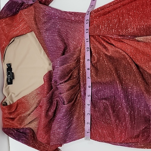 PatBO Ombre Lurex Mini Dress - Picture 10 of 15